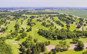 Gardner golf course aerial